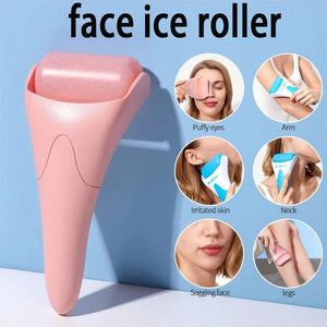 Reusable ice roller for face and eyes, facial cooling massager beauty tool