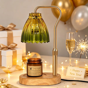50W dimmable candle warmer lamp with timer, front view
