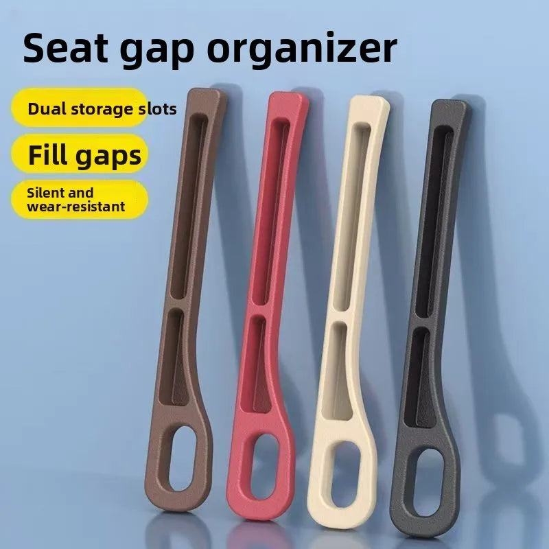 2 pcs car seat gap filler organizer storage box between car seat and console