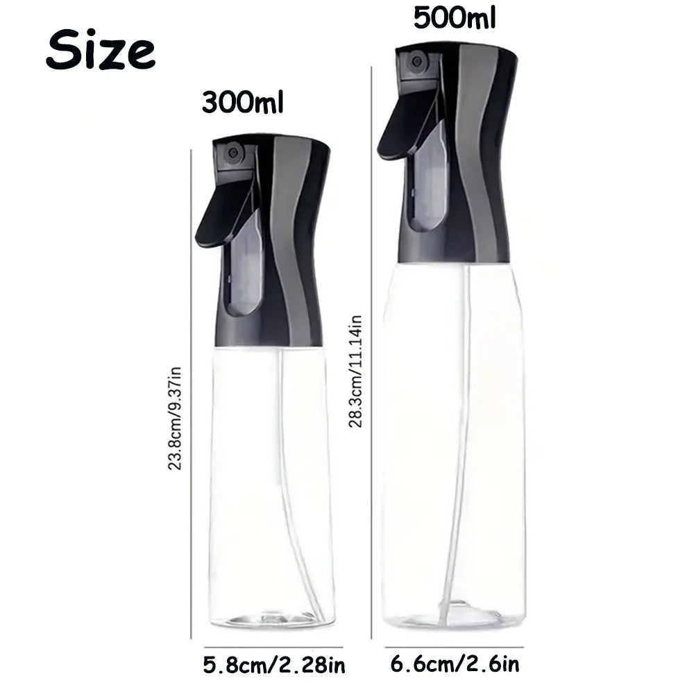 Plastic Oil Sprayer Bottle 300ml / 500ml – Kitchen Oil Dispenser for Cooking & BBQ