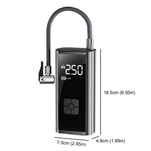 150PSI cordless car tyre inflator with digital display
