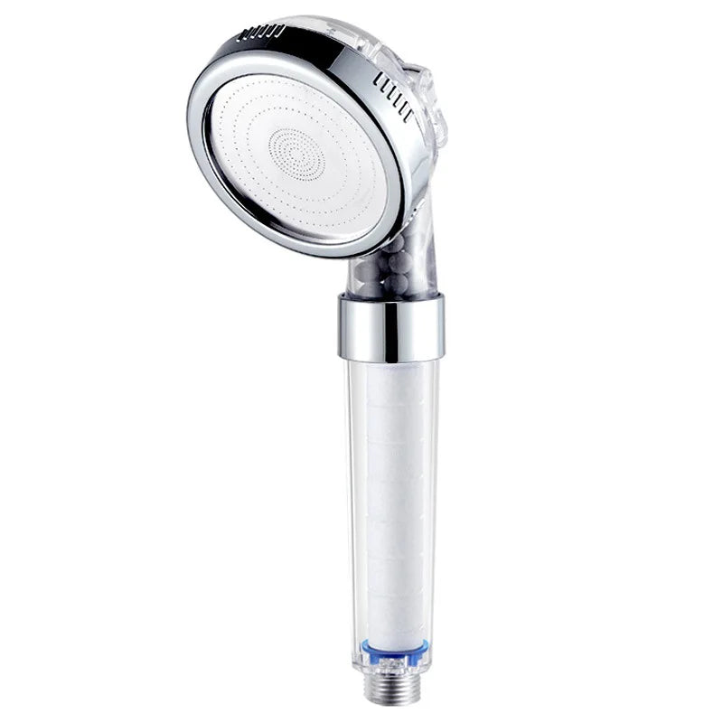 3 Mode High Pressure Shower Head with Water Filter