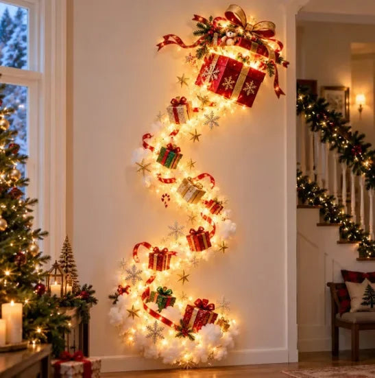 Christmas Magic Trail LED Wall Light