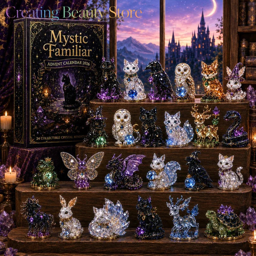 2026 Crystal Animal Advent Calendar Blind Box